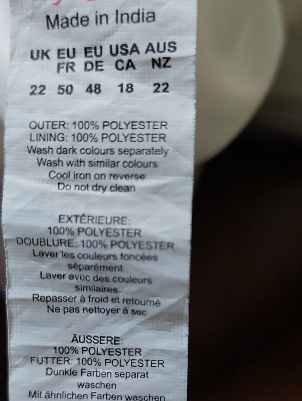 NWT PrettyLittleThing White Puff Sleeve Puffball Hem Shift Mini Dress Sz 18 - Picture 11 of 11